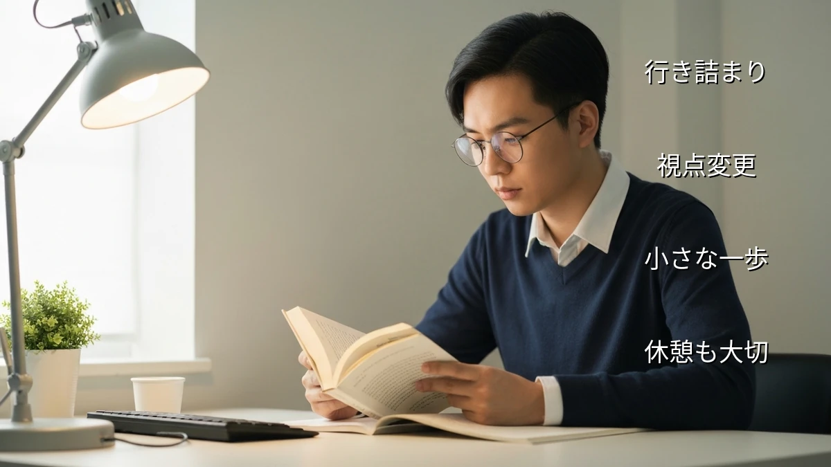 忙しい人が仕事で行き詰まった時、少しだけ視点を変える考え方