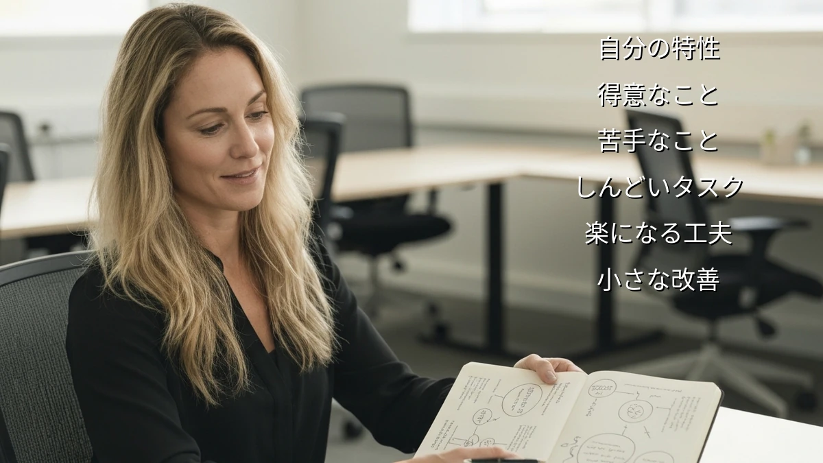 自己分析で見つけた特性を日々の業務改善に繋げる方法