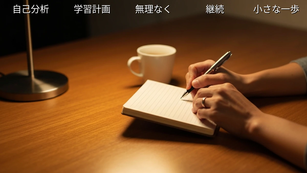 自己分析で発見した課題を活かす!忙しい人のビジネススキル学習計画