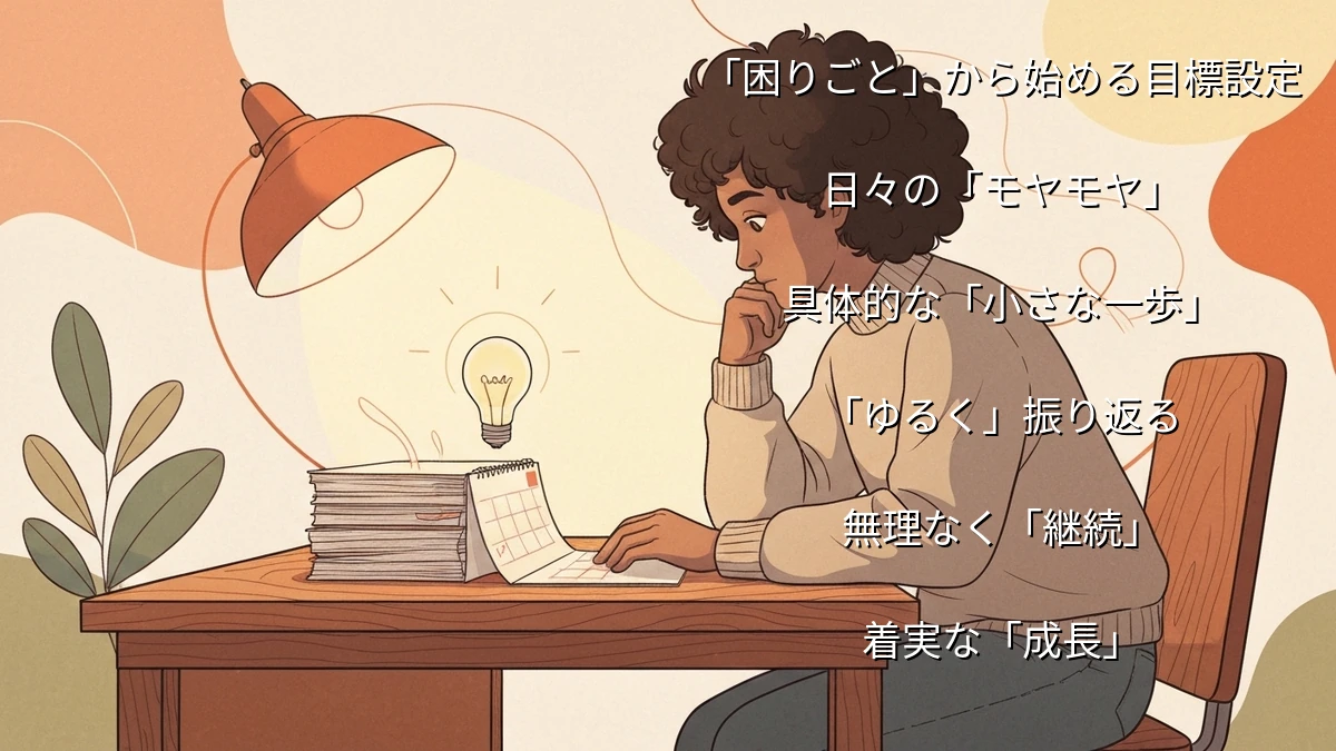 忙しい人が仕事の困りごとから見つける!ビジネススキル目標設定のヒント