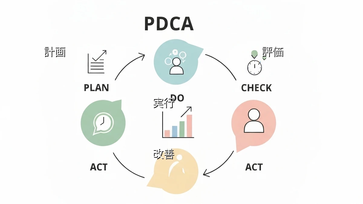 ビジネススキル学習の進捗を記録！PDCAとは？