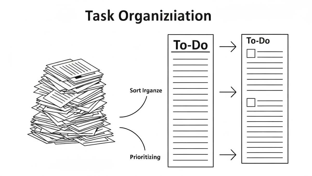 仕事の効率化！タスク整理で始める時間管理