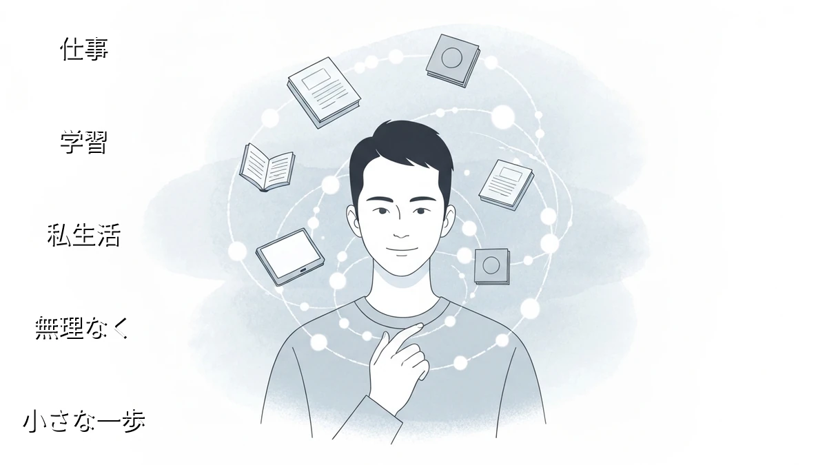 自己分析で課題を見つけた忙しい人へ！無理なくビジネススキル目標を立てるコツ
