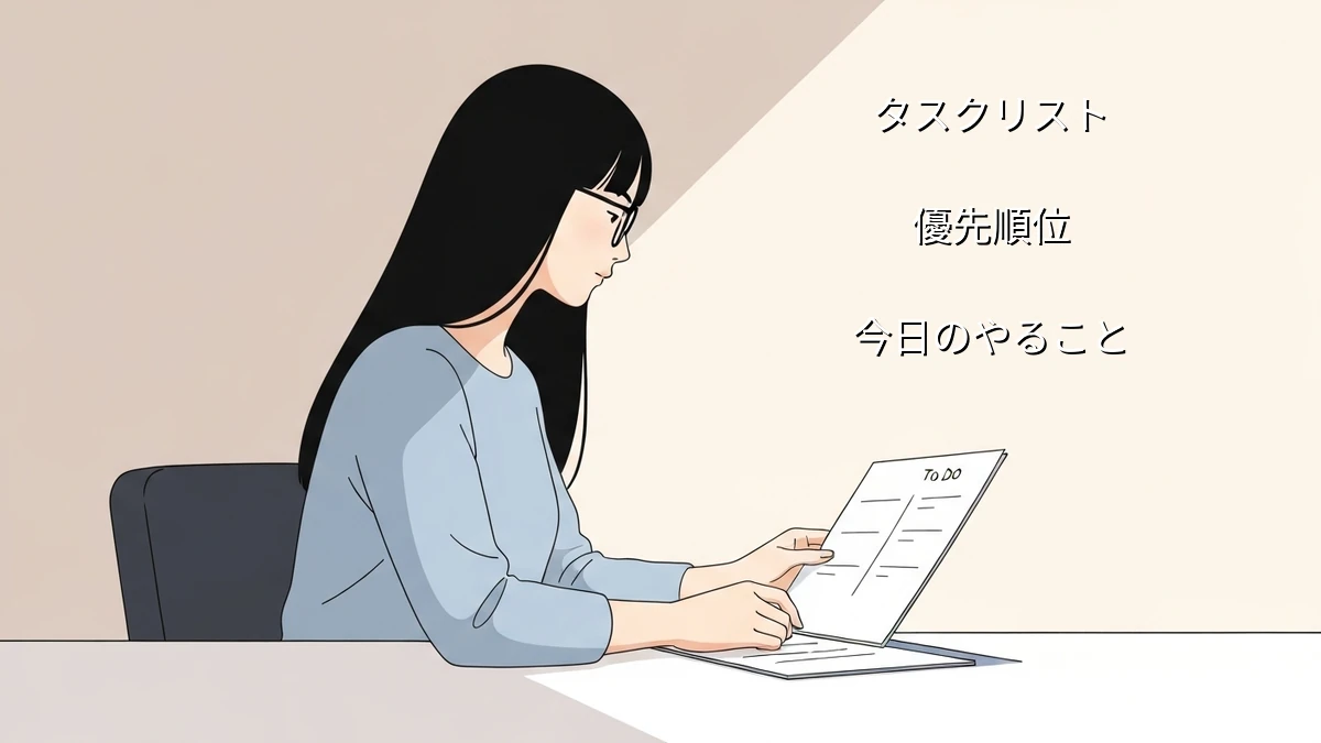 忙しい人が迷わない!タスク優先順位の決め方